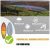 doorslay Kayak Cover Waterproof UV Resistant Kayak Cover Outdoor Kayak Storage Dust Cover for Boat Kayak Canoe SUP Paddleboard view 3