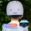 BURSUN Kids Bike Helmet Ventilation & Adjustable Toddler Helmet for Ages 2-3-5-8 Kids Boys Girls Multi-Sport Helmet for Bicycle Skate Scooter view 3