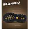 Bestgift Sandals men's summer breathable outdoor casual shoes leather thick bottom non-slip Dark brown 9.5 view 4