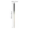 Alipis Kids Pool Cue Stick 19 Inch Short Mini Billiard Cue for Children Lightweight Durable Easy Grip for Home and Game Room view 2