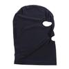 Hularka Unisex Women Men's Wet look Leather Full Face Mask Hood Open Mouth Headgear Hat for Cosplay Party Club Black_B1 One Size view 2