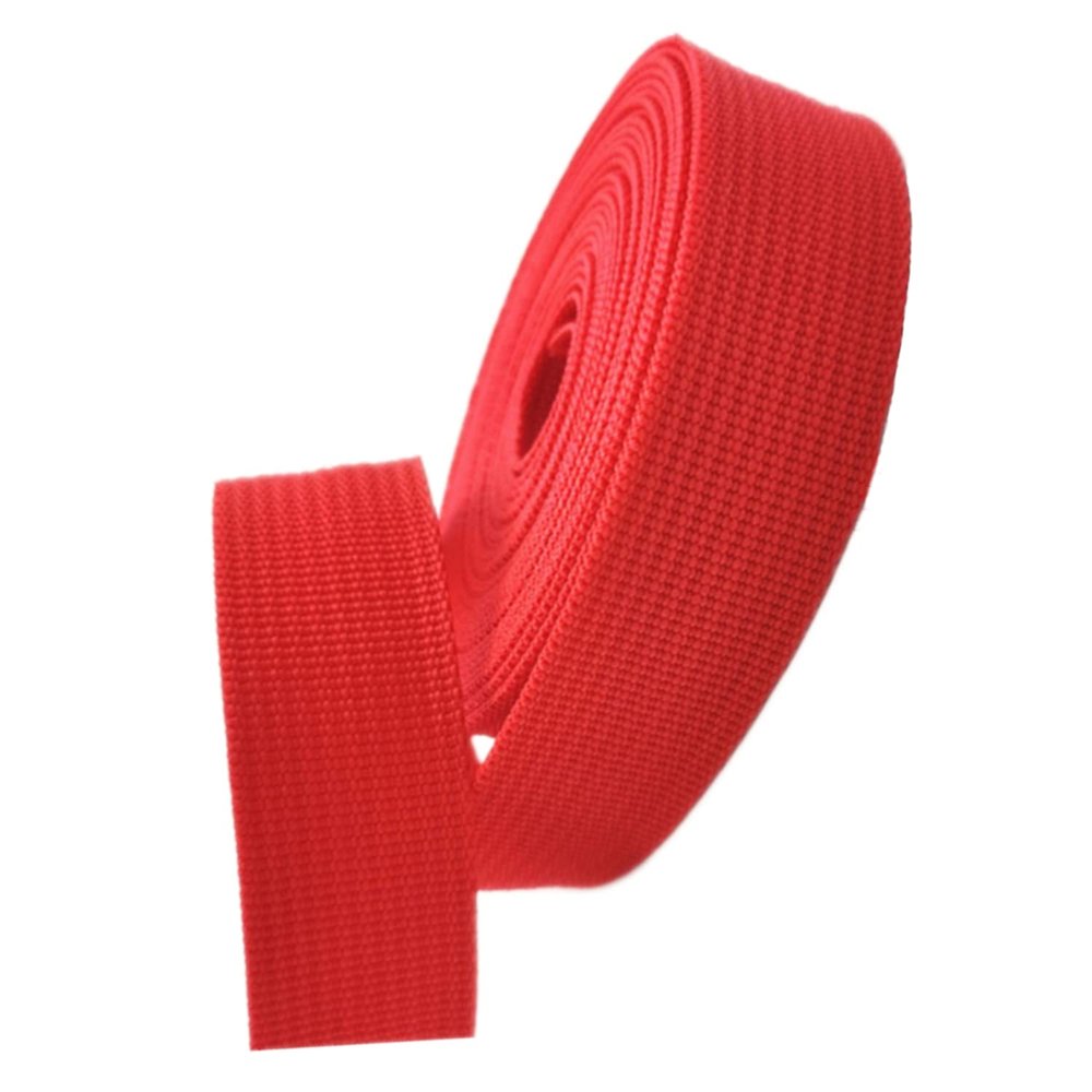 Polypropylene Webbing Strap 3/4 inch - Poly Tape for Bag Handles, Rucksack/Backpacks, Luggage/Cargo Strapping, Belts