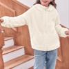 Haloumoning Girls Fleece Zip up Hoodie Jacket with Pockets view 4