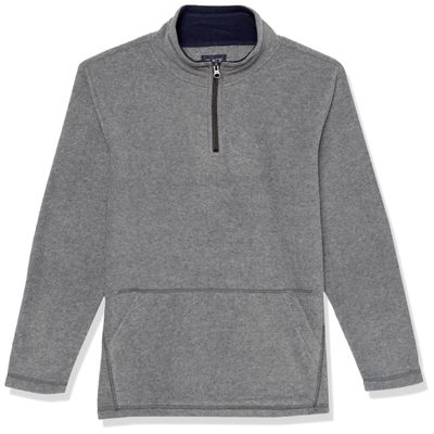 The Children's Place,Long Sleeve Cozy Microfleece Half Zip Jacket,Medium (7/8)