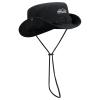 Clakllie Unisex Sun Protection Boonie Hat Windproof Foldable Wide Brim Sun Hat Hunting Hat with Adjustable Strap view 4