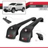 apline Compatible with Jeep Compass (MP552) 2017-2025 ACE-2 Type Car Roof Rack Cross Bar Black Aluminium Bars view 3