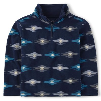 The Children's Place,Long Sleeve Cozy Microfleece Half Zip Jacket,XXLarge(16)