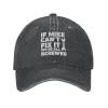 Beafoliya Funny Hat If Mike Cant Fix It We're All Screwed Hat Men Dad Hat Funny Hats Black view 1