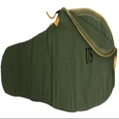 War Equine Militaria U.S Army WWII Carry Case Canvas Bag for M1 Carbine (OD GREEN)