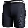 COOLOMG Girls Youth Sliding Shorts Softball Padded Compression Slider Shorts for Baseball Football Lacrosse Cricket Black M view 1
