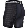COOLOMG Girls Youth Sliding Shorts Softball Padded Compression Slider Shorts for Baseball Football Lacrosse Cricket Black M view 3