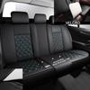 Car Seat Cover 5-Seats, for VW Volkswagen Golf 6 GTI Golf 7 Golf 7 GTI Golf Tdi Golf Sportsvan, Front and Rear Leather Seat All Weather Use Breathable Wear Resistant Waterproof (Color : Cream) view 3