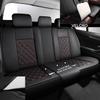 Car Seat Cover 5-Seats, for VW Volkswagen Golf 6 GTI Golf 7 Golf 7 GTI Golf Tdi Golf Sportsvan, Front and Rear Leather Seat All Weather Use Breathable Wear Resistant Waterproof (Color : Cream) view 4