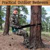 D&J Backcountry Bathroom: Portable Outdoor Toilet Solution for Camping, Hiking, and Hunting - Crap Strap for Pooping - Compact, Lightweight, and Easy to Use! view 3