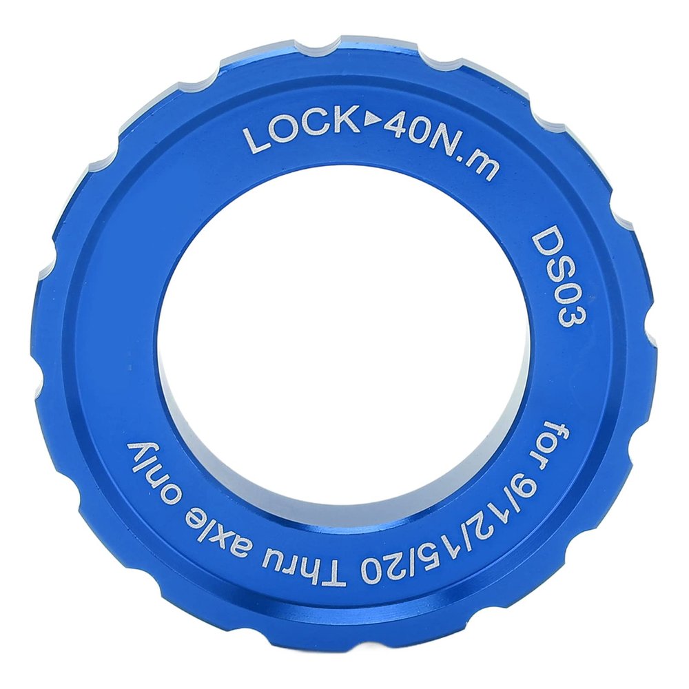 Pilipane Bikes Center Lock, Centerlock Lockring Center Lock, Wheelset Hub Barrel Shaft Disc Rotor Lock Hoop, corrode Resistant Universal Avoid Deformation Long-Lasting Centerlock Cover for Bikes ()