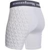 COOLOMG Youth Girls Softball Sliding Shorts Padded Compression Sliders for Baseball Football Lacrosse Cricket White L view 3