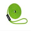 1/2" x 20' Lime Solid Braid Nylon Dock Line - Made in USA view 1