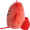 Aurora Punny Eggspressions Deviled Egg Stuffed Animal - Humorous Wordplay - Playful Expression - Red 3.5 Inches view 4