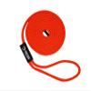 1/2" x 30' Orange Solid Braid Nylon Dock Line - Made in USA view 1