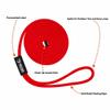 1/2" x 30' Orange Solid Braid Nylon Dock Line - Made in USA view 3