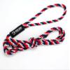 1/2" x 30' Red/White/Blue Solid Braid Nylon Dock Line - Made in USA view 2