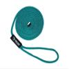 1/2" x 30' Teal Solid Braid Nylon Dock Line - Made in USA view 1