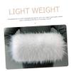 1pc Hand Warmer Flower Girls Hand Muff Pocket Muffs Plush Cushion Thickened Fuzzy Pouch Womens Faux Plush Girl Child Faux Fur White Tote Bag Filling view 3