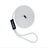 1/2" x 15' White Solid Braid Nylon Dock Line - Made in USA view 1