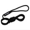 5/8" x 20' Black Solid Braid Nylon Dock Line - Made in USA view 2