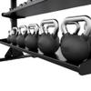 Power Systems Elite Rubber Kettlebell - Premium Molded Rubber & Perfect for Your Training Space (40) view 4