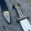 Ragnar Lothbrok Sword & Axe Vikings Sword of Kings/Ragnar Sword with axe Bjorn Ironside Sword Medieval Fancy Sword of Viking The Symbol of Kingship - Sword & Axe for Gift With Additional Viking lover view 2