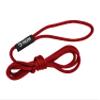 1/2" x 25' Burgundy Solid Braid Nylon Dock Line - Made in USA view 2