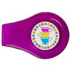 Giggle Golf Bling Teacups Golf Ball Marker with Purple Ball Marker Clip | Great Golf Accessory for Women view 1