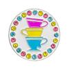 Giggle Golf Bling Teacups Golf Ball Marker with Purple Ball Marker Clip | Great Golf Accessory for Women view 3