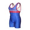 Matman USA The U.S.A. Stripes Men's Wrestling Singlet (Multicolor, Small) view 1