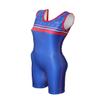 Matman USA The U.S.A. Stripes Women's Wrestling Singlet (Multicolor, Medium) view 1