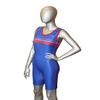 Matman USA The U.S.A. Stripes Women's Wrestling Singlet (Multicolor, Medium) view 2