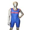 Matman USA The U.S.A. Stripes Women's Wrestling Singlet (Multicolor, Medium) view 3