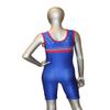Matman USA The U.S.A. Stripes Women's Wrestling Singlet (Multicolor, Medium) view 4