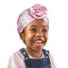 Red by Kiss Kids Pre-Tied Top Knot Turban, African Soft Spandex Turban, Stretch Head Wear, Head Wrap view 1