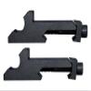 Kexuan 2PCS 1 Slot Weaver Style 45 Degree Offset Rail Mount for Red Dot Sight,Laser, Flashlight view 2