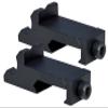 Kexuan 2PCS 1 Slot Weaver Style 45 Degree Offset Rail Mount for Red Dot Sight,Laser, Flashlight view 3