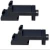 Kexuan 2PCS 1 Slot Weaver Style 45 Degree Offset Rail Mount for Red Dot Sight,Laser, Flashlight view 4