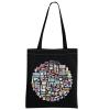 MNIGIU New York City Tote Bag New York City Souvenir Gift New York City Welcome Bag New York City Wedding Gift (NY City Black Tote) view 1