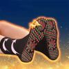 ihreesy Self-Heating Shaping Socks,6 Pairs Heated Socks Winter Thermal Foot Warmer Socks Hyperthermia Socks Foot Massage Thermotherapeutic Sock for Men Women,3 Blacks + 3 Whites view 3
