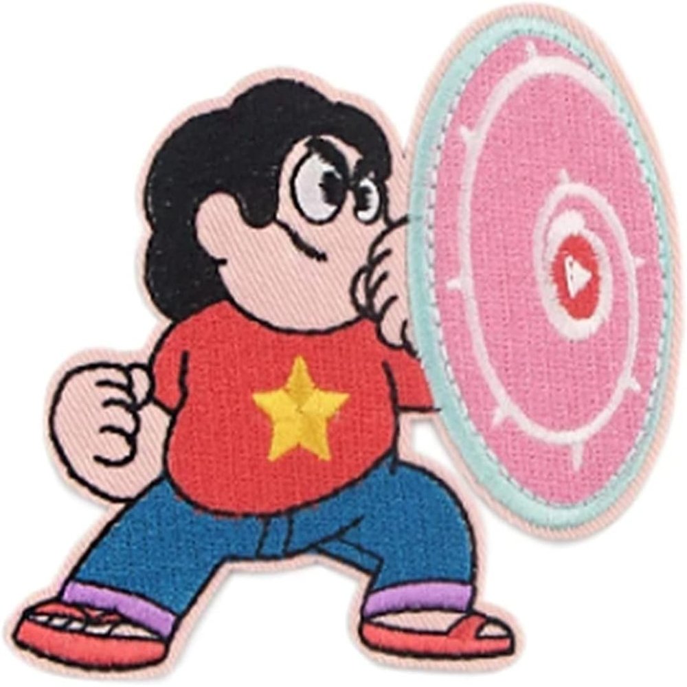 Steven Cartoon Universe Character Embroidered 3.2" Tall Iron on Patch