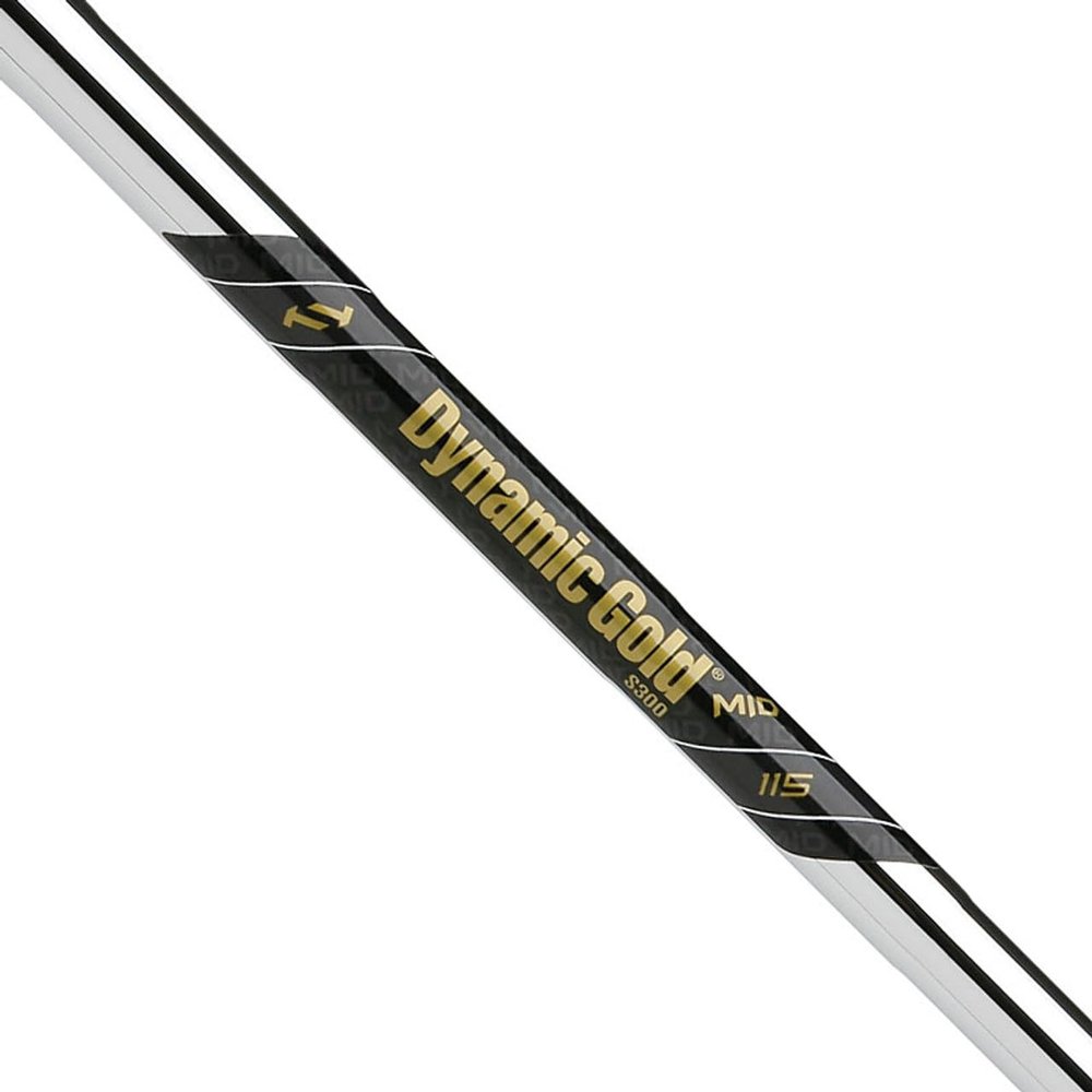 True Temper Dynamic Gold MID 115 R300 Regular Flex Iron Shafts - .355 Taper Tip (Choose Length) (39.0" 5-Iron)