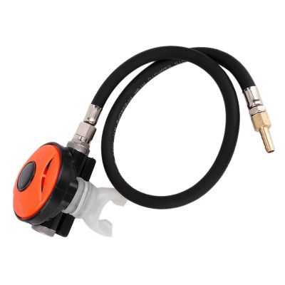 Alomejor Diving Regulator, Dive Snorkel 2nd Stage Regulator with Comfortable Mouthpiece for Diving