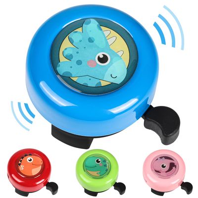 VICTGOAL Bike Bell for Kids with Loud Clear Sound, Bicycle Bell Scooter Bike Horn Ringtone Alert Cute Cycling for Toddler Children Boys Girls (Blue)