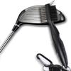 ATTRACTIVE Golf Towels, Microfiber Waffle Pattern Towels - Golf Club Brush with Cleaning (2 Gray Towel+Black Brush) view 4